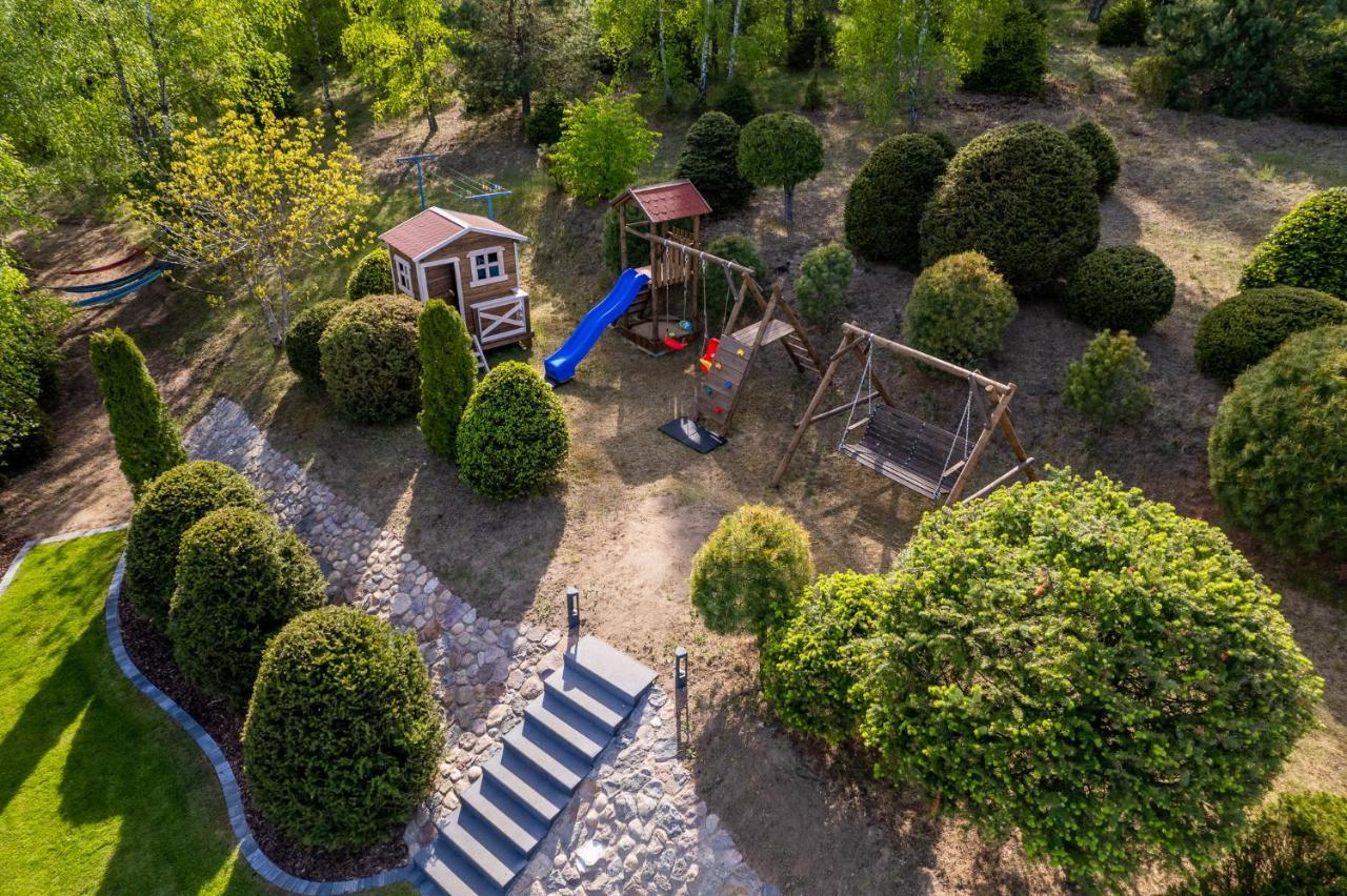 Dom Na Wzgorzu Z Widokiem Na Jezioro Z Balia I Sauna Lipnica  ภายนอก รูปภาพ