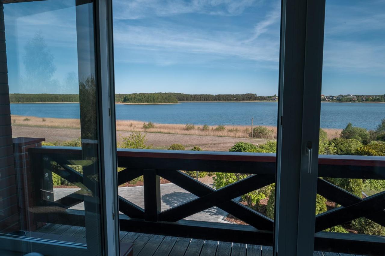 Dom Na Wzgorzu Z Widokiem Na Jezioro Z Balia I Sauna Lipnica  ภายนอก รูปภาพ