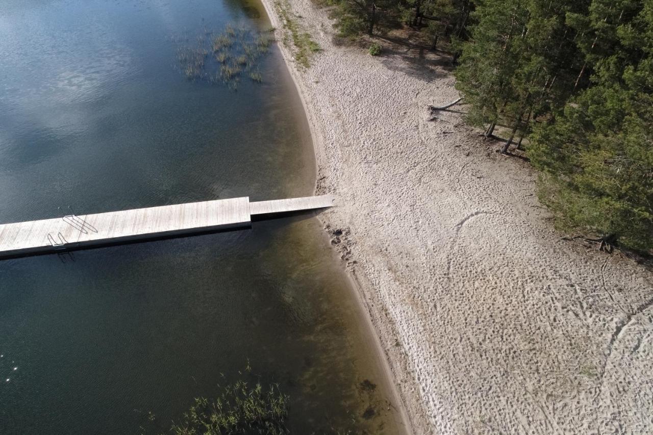 Dom Na Wzgorzu Z Widokiem Na Jezioro Z Balia I Sauna Lipnica  ภายนอก รูปภาพ